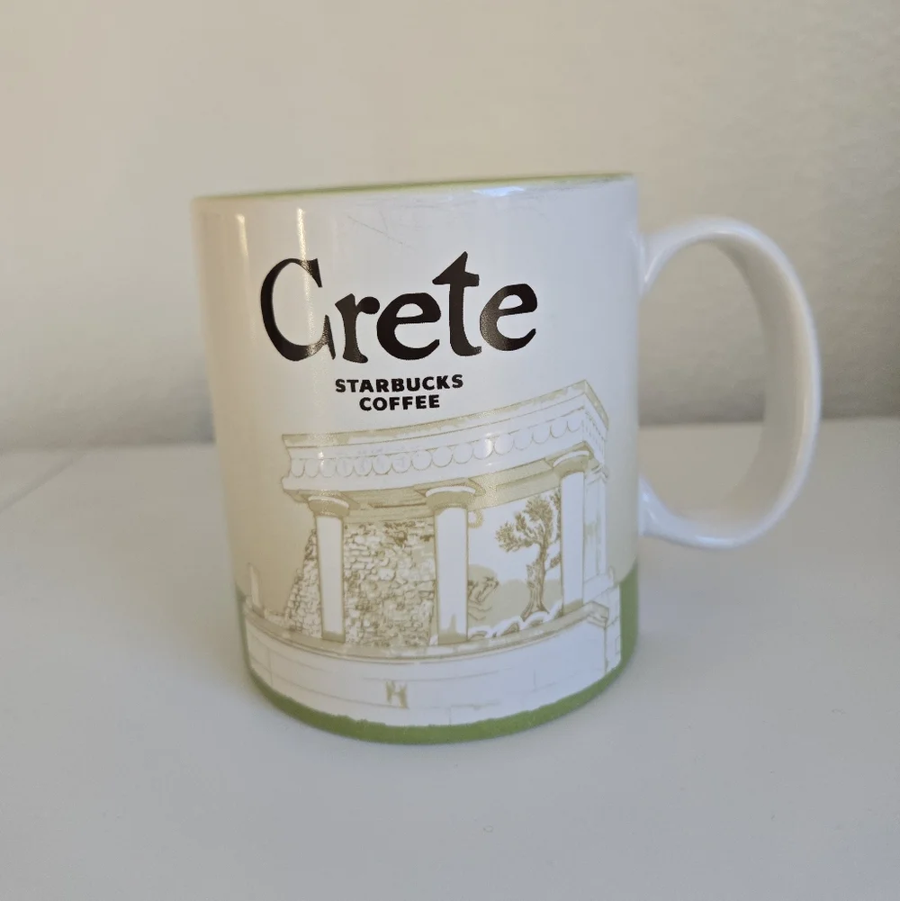 Starbucks Greece Crete‎ Icon Series City Mug 473ml (16oz) Mug Coffee Tea 2018